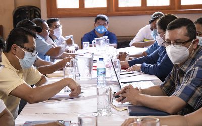 COPADEH atiende reunión con la Coordinadora Multisectorial de Tierras en El Estor, Izabal