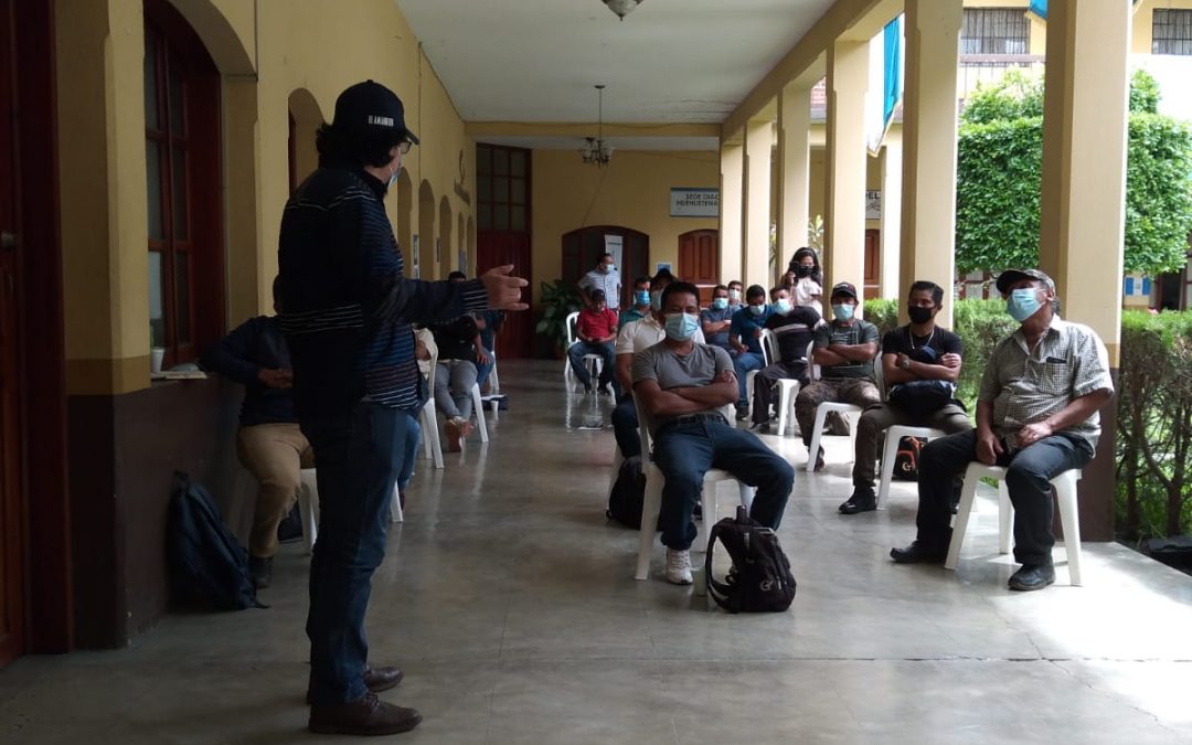 COPADEH y la MEDESACH se reúnen con ENERGUATE en Huehuetenango