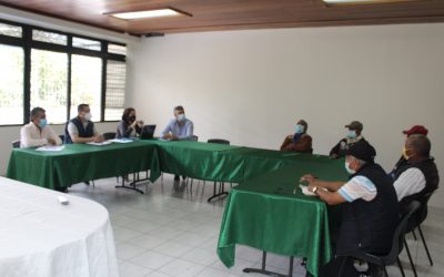 DIDAC atiende a representantes de Palegua, Ixcanaj y Nueva Candelaria