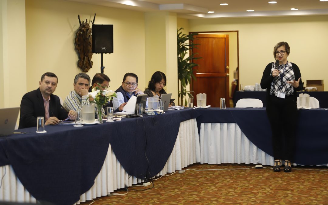La Copadeh desarrolló una mesa de trabajo multidisciplinario con sus direcciones sustantivas