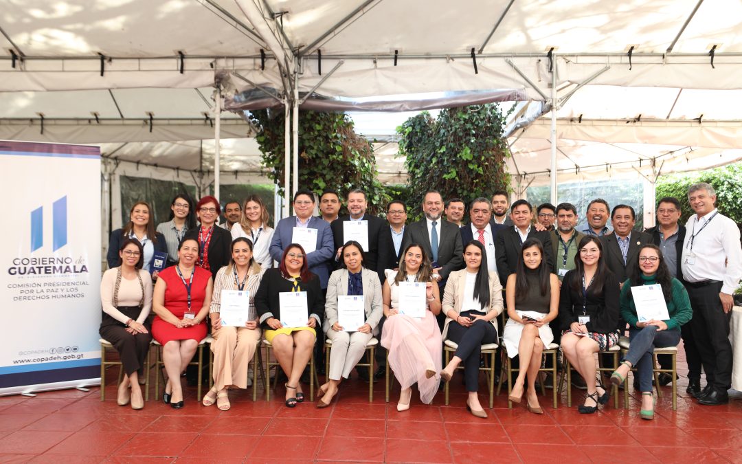 La COPADEH culminó el Diplomado en Derechos Humanos, con énfasis en la Atención a la Conflictividad Social y el Diálogo Intercultural