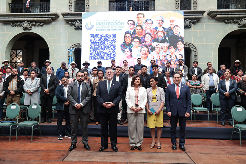 Gobierno de Guatemala lanza Política Pública para la Protección de Personas Defensoras de Derechos Humanos en Guatemala 2025-2035