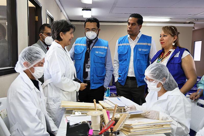 La COPADEH verifica avances del Modelo de Gestión Documental para el Acceso y Preservación del Archivo del Extinto Programa Nacional de Resarcimiento